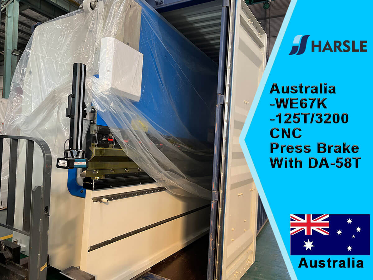 Australia-We67K-125T/3200 CNC Press Brake con DA-58T