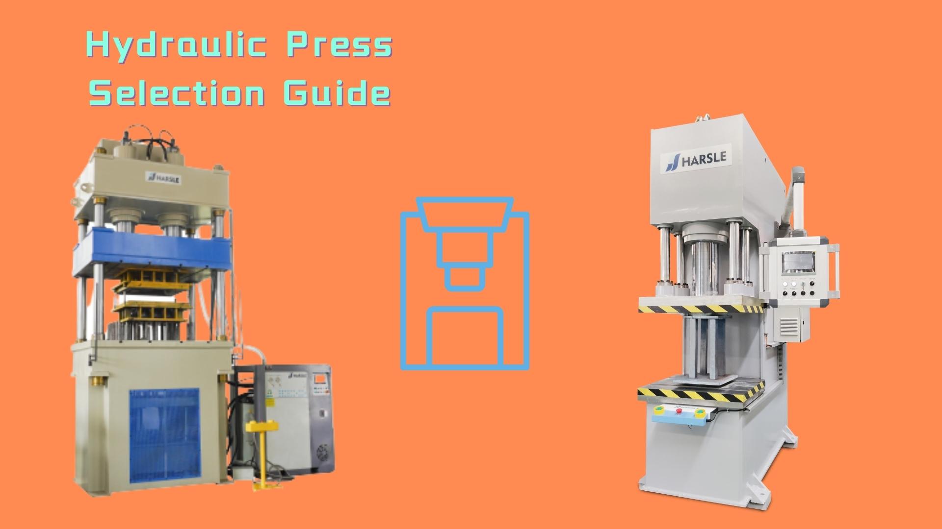 Guida alla selezione della pressa idraulica