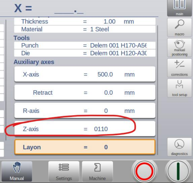 Manuale operativo del controller Z