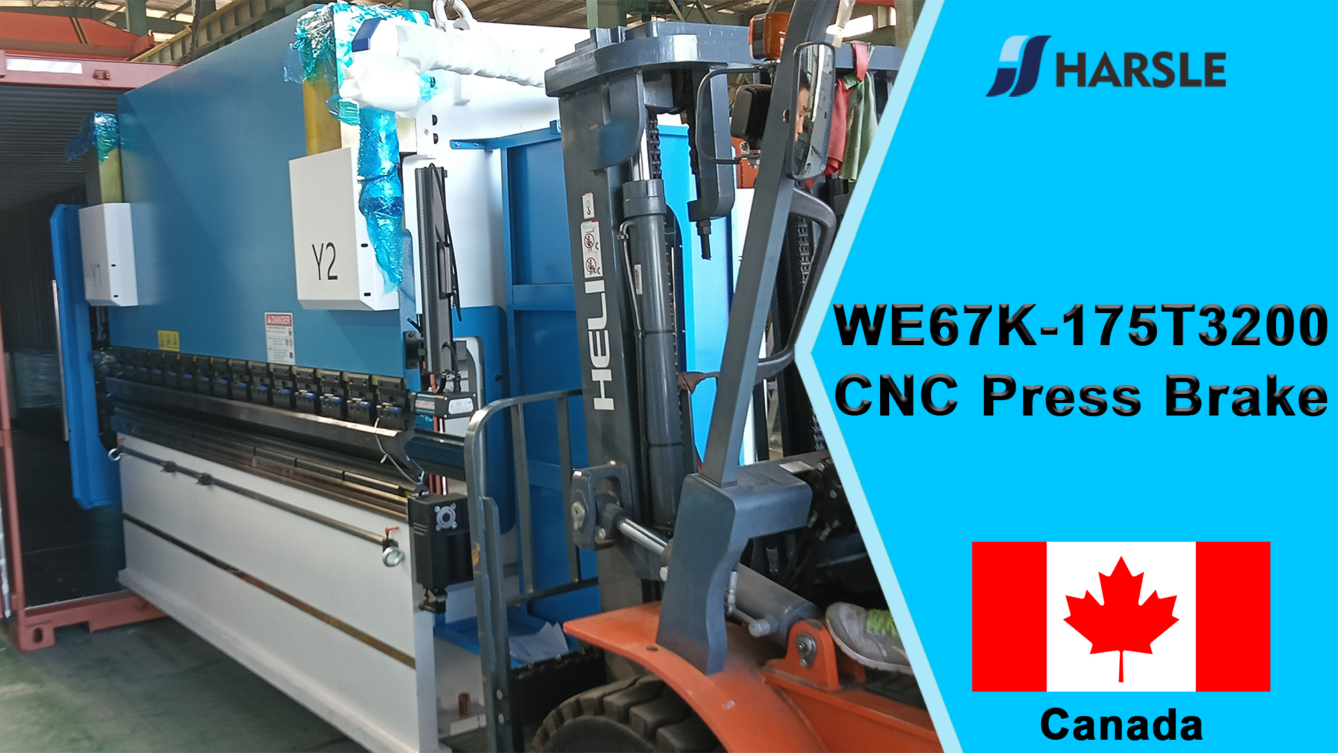 Pressa piegatrice CNC Canada-WE67K-175T3200