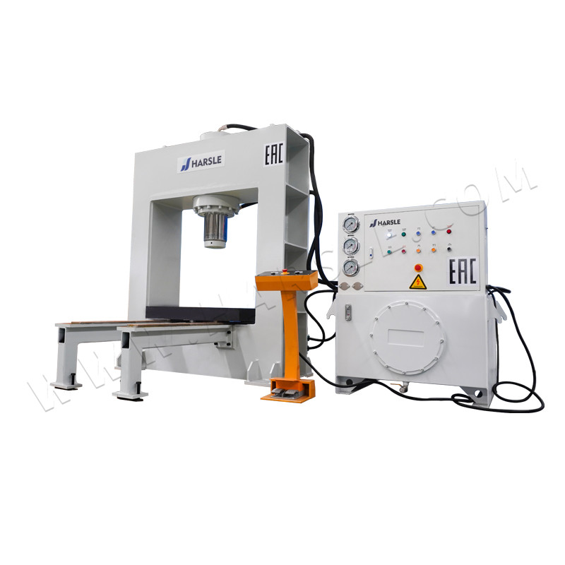 YL-160T H Frame Idraulico Pressa con tabella Exchange