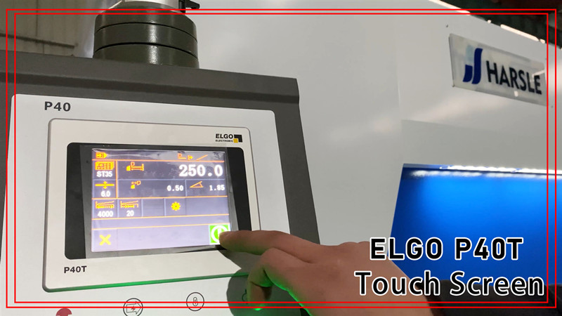 Controller touchscreen P40T per la macchina per cesoie di ghigliottina CNC