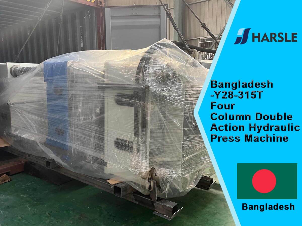 Bangladesh-y28-315t a quattro colonne a doppia azione macchina per pressione idraulica 