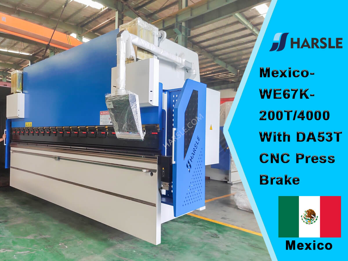 Messico-We67K-200t/4000 con freno CNC DA53T CNC