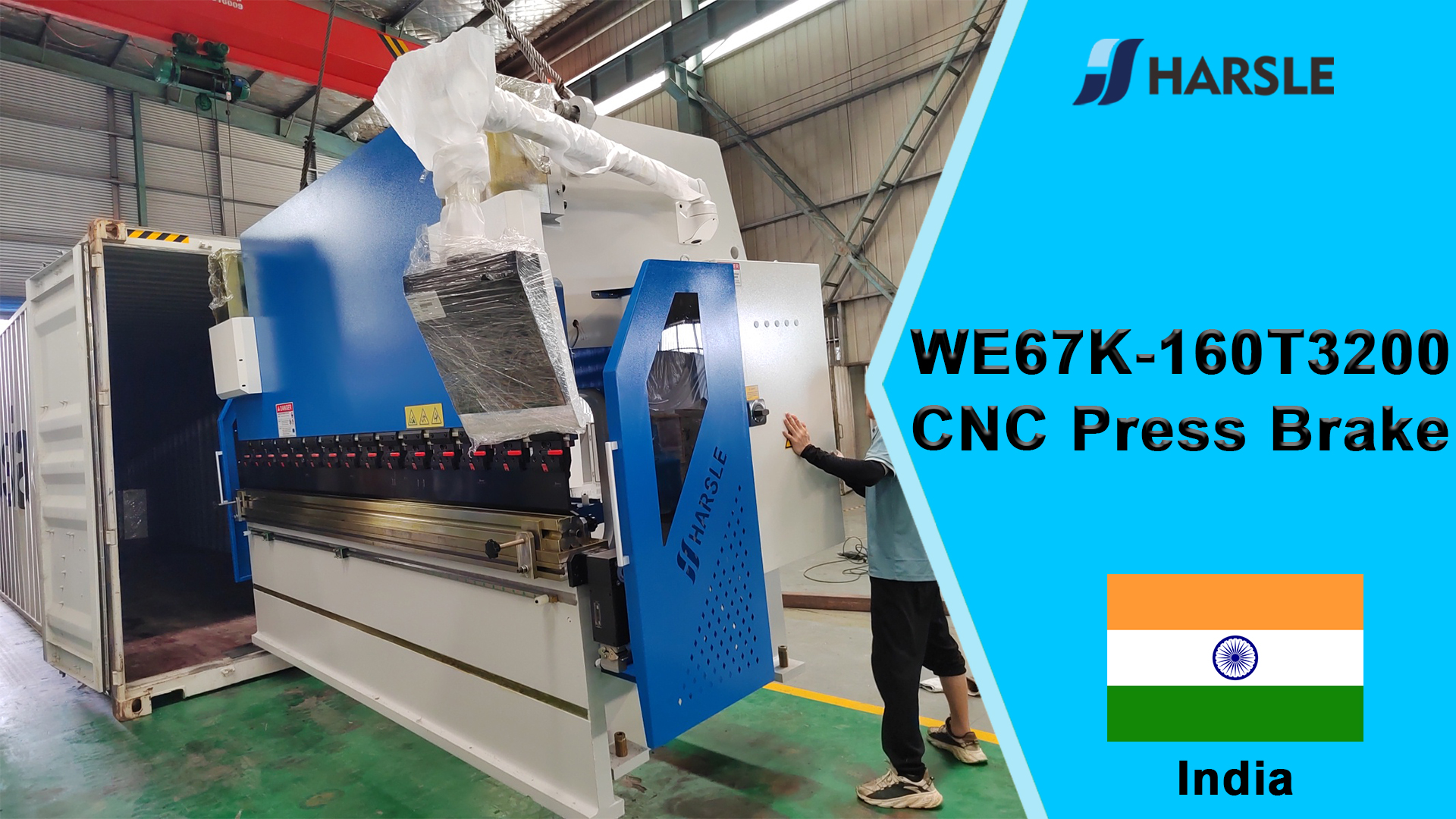 Pressa piegatrice CNC India-WE67K-160T3200