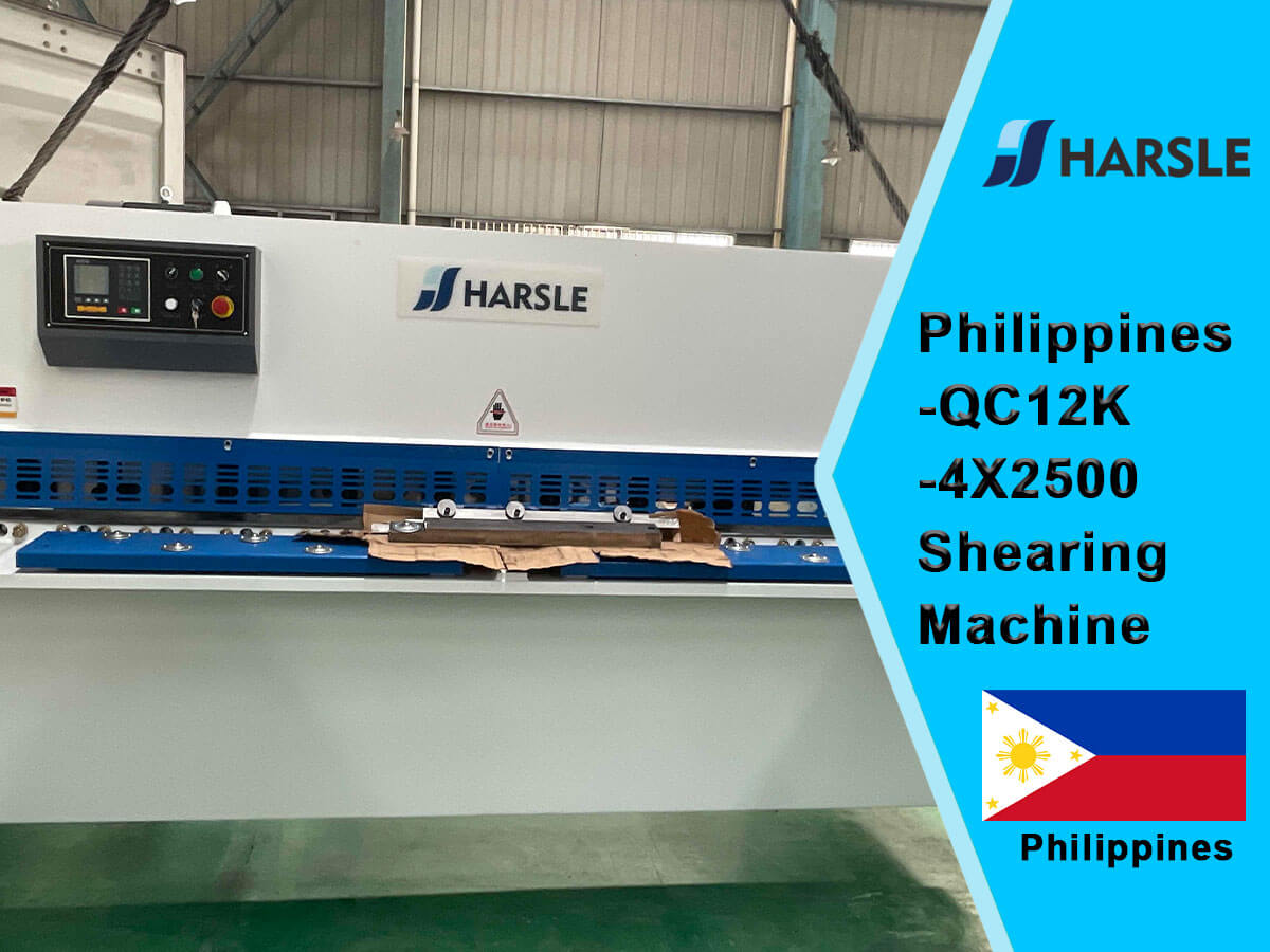 Philippines-QC12K-4x2500 Macchina di taglio