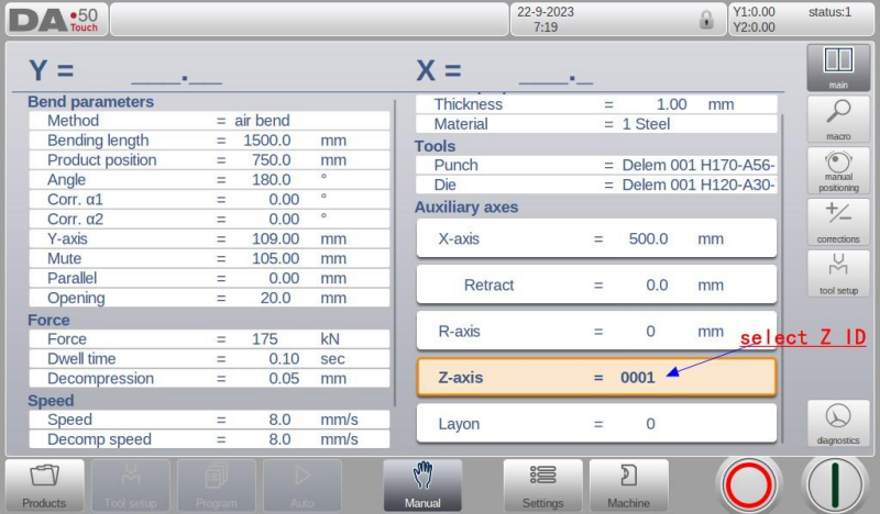 Manuale operativo del controller Z