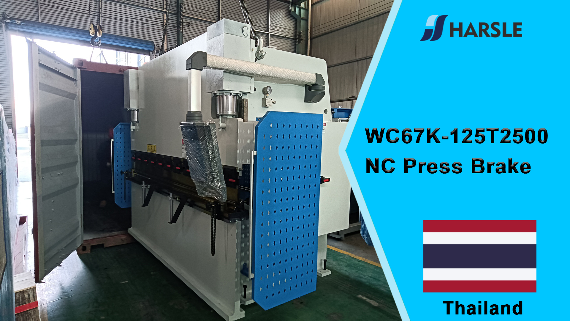 Pressa piegatrice NC Tailandia-WC67K-125T2500