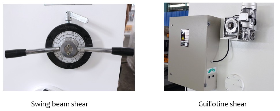 taglio della trave oscillante