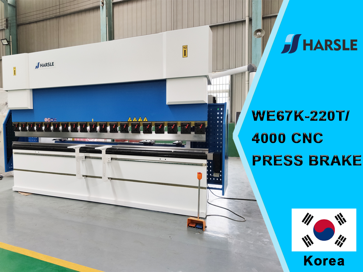 Corea-We67K-220T/4000 DA58T 4+1 CNC Premere freno