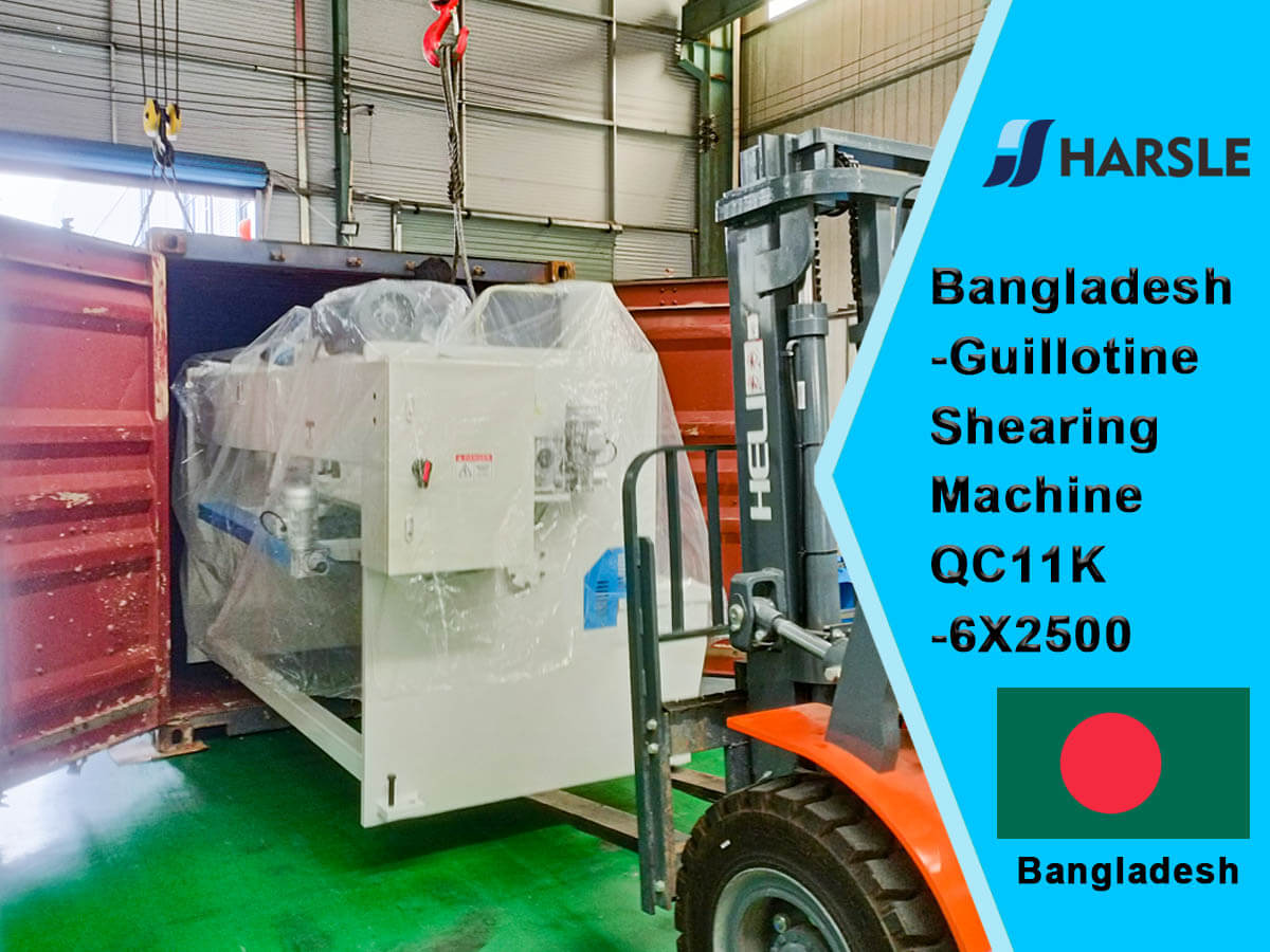 Bangladesh-guillotine Machine di taglio QC11K-6x2500