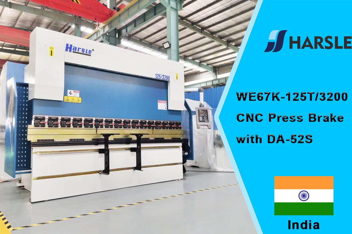 Pressa piegatrice CNC India-WE67K-125T / 3200 con DA52S