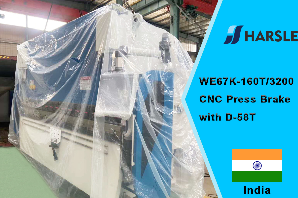 India-We67K-160T/3200 CNC Pressa freno con Asse DA-58T 4+1