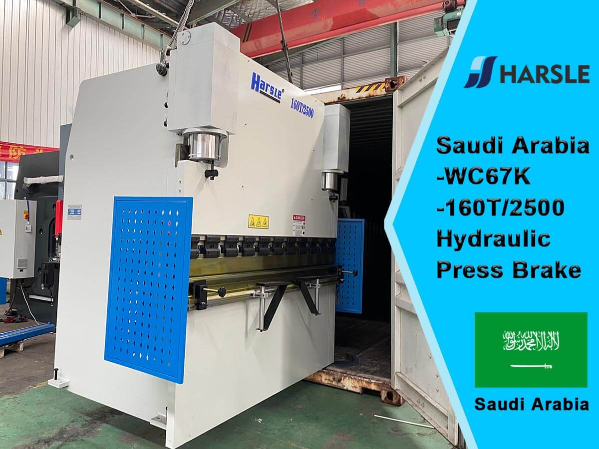 Saudita Arabia-WC67K-160T/2500 Freno di stampa idraulica