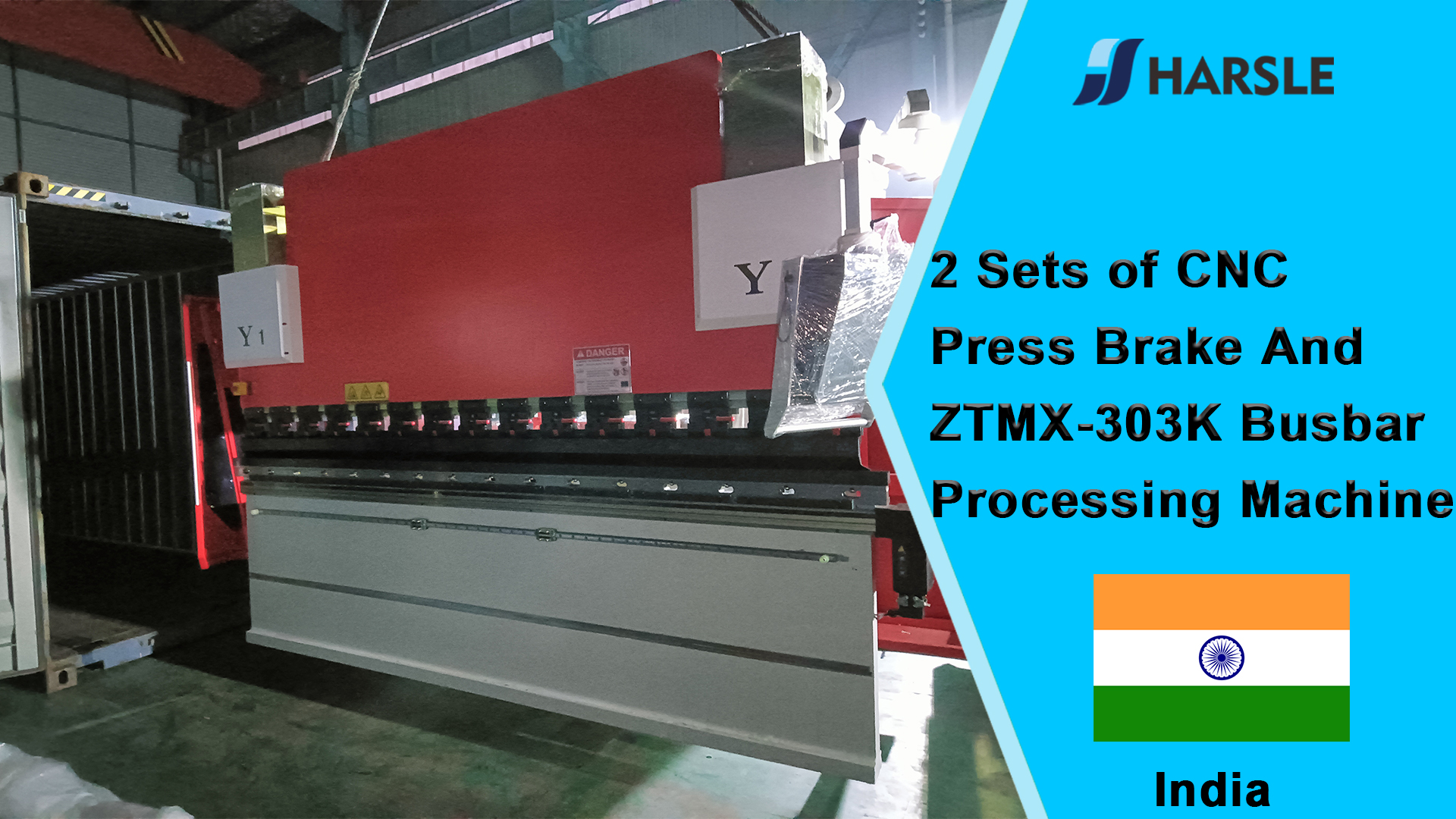 India-2 Set di presse piegatrici CNC e macchine per la lavorazione di sbarre collettrici ZTMX-303K