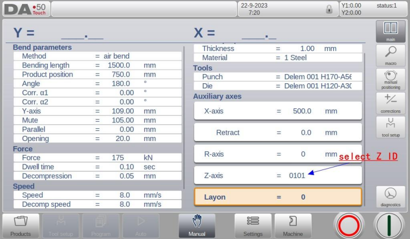 Manuale operativo del controller Z