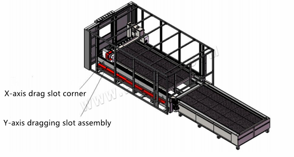 Installa la macchina da taglio laser