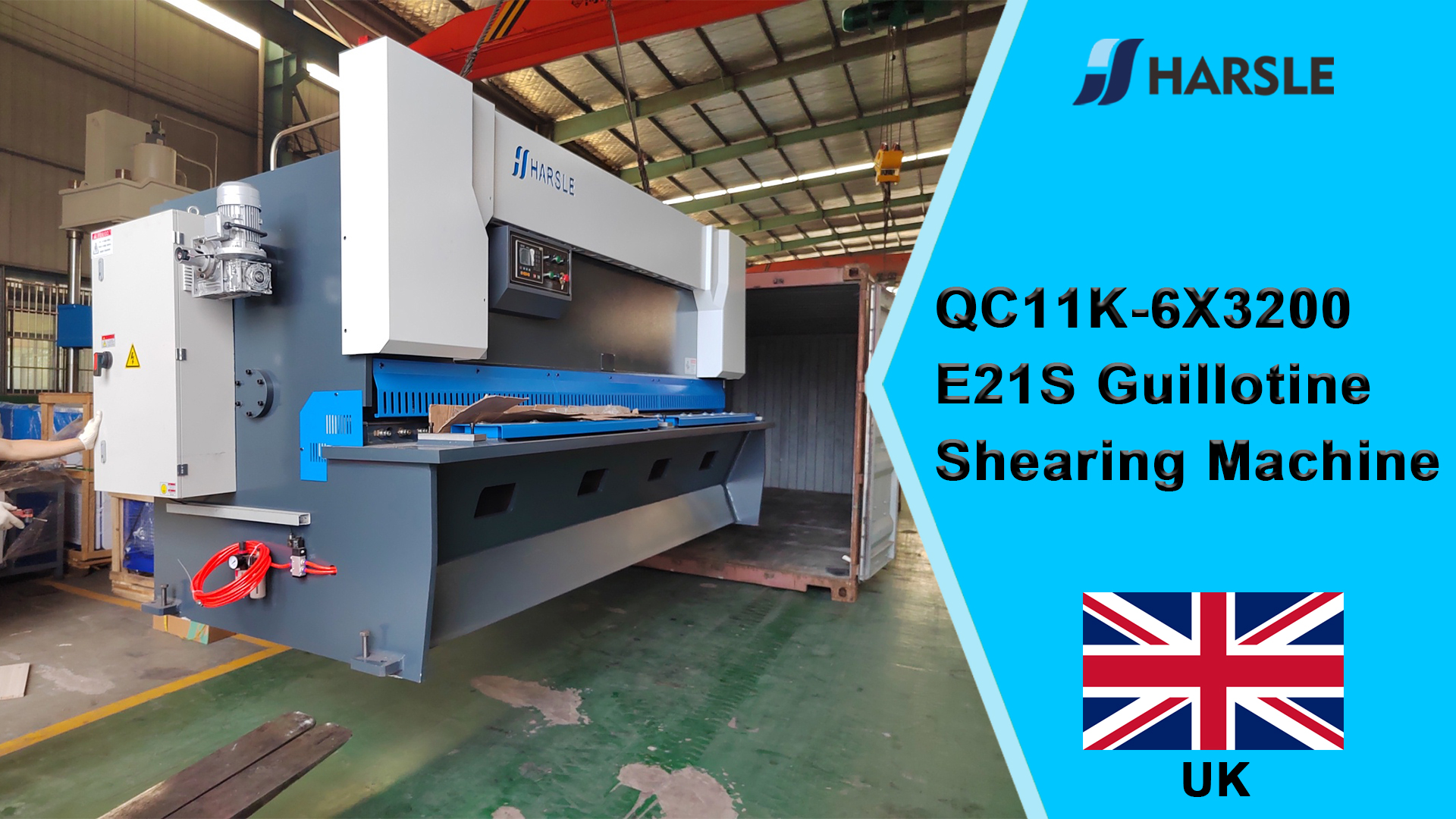 Cesoia a ghigliottina UK-QC11K-6X3200 E21S