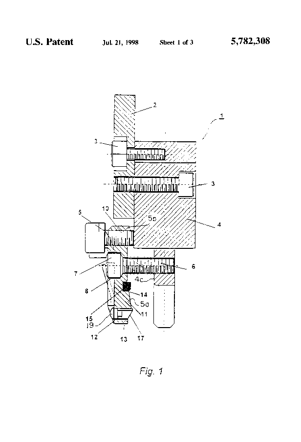 Dispositivo di serraggio rapido per almeno un utensile di una macchina utensile (1)