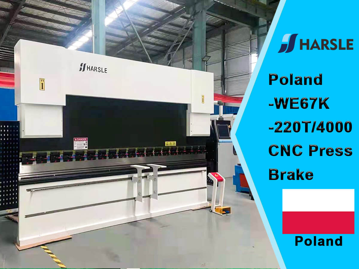 Polonia-We67K-220T/4000 CNC Pressa freno con DA-66T, 6+1 asse