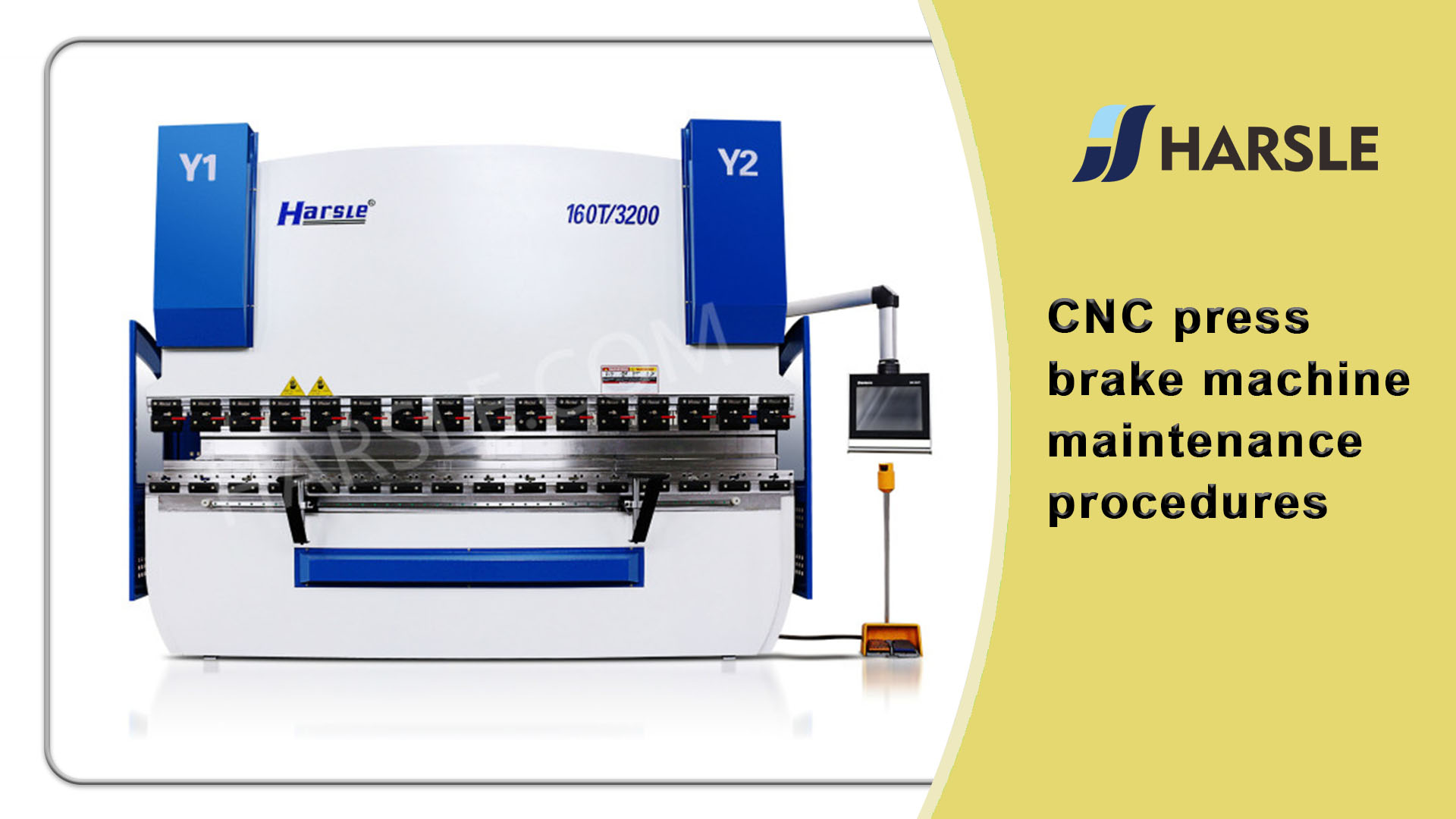 Procedure di manutenzione della pressa piegatrice CNC