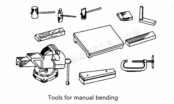 piegatura manuale della lamiera