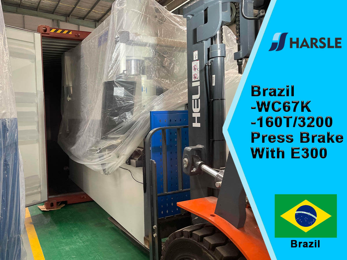 Pressa piegatrice Brazil-WC67K-160T/3200 con E300