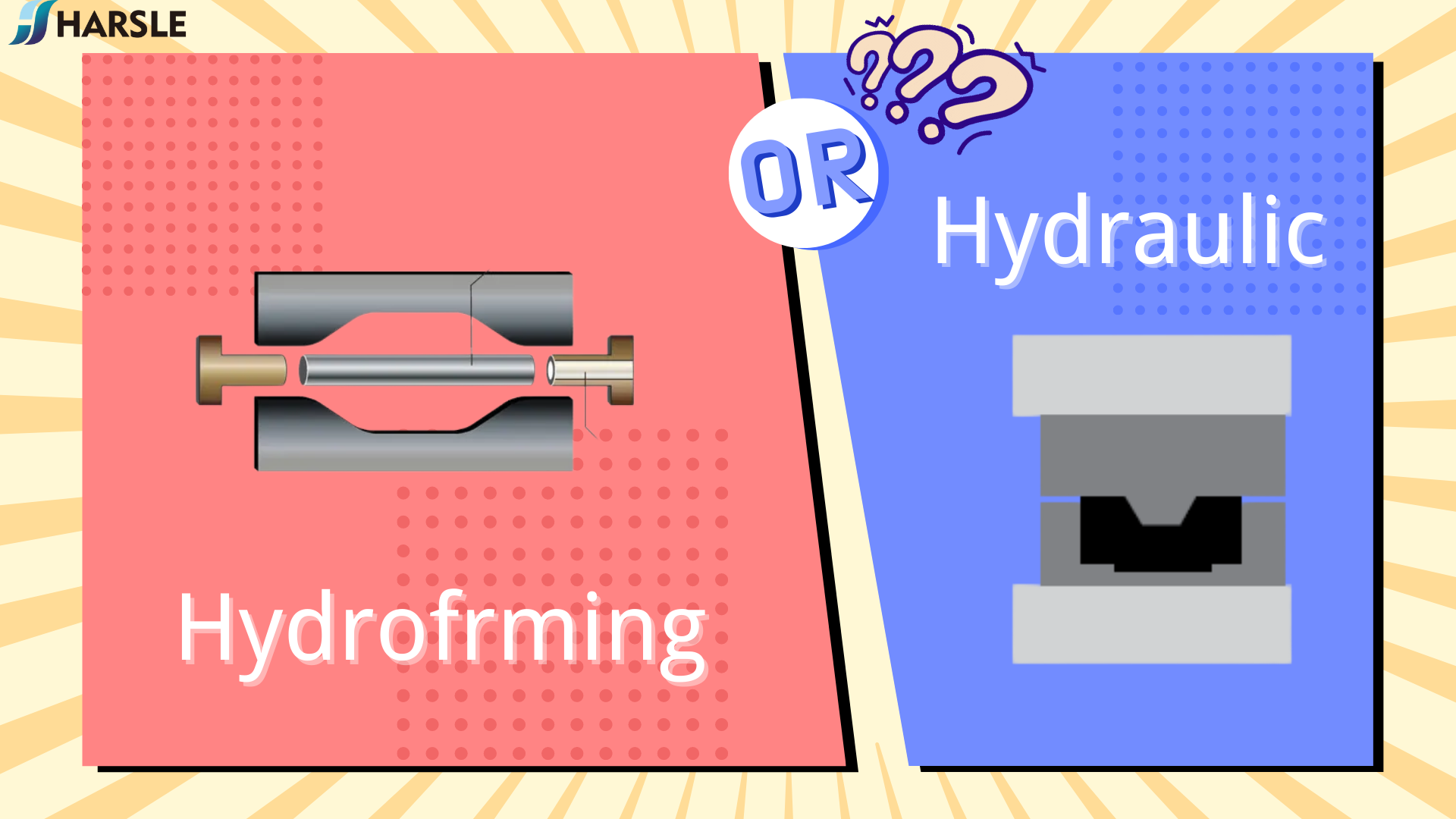 Differenza tra idroformatura e presse idrauliche