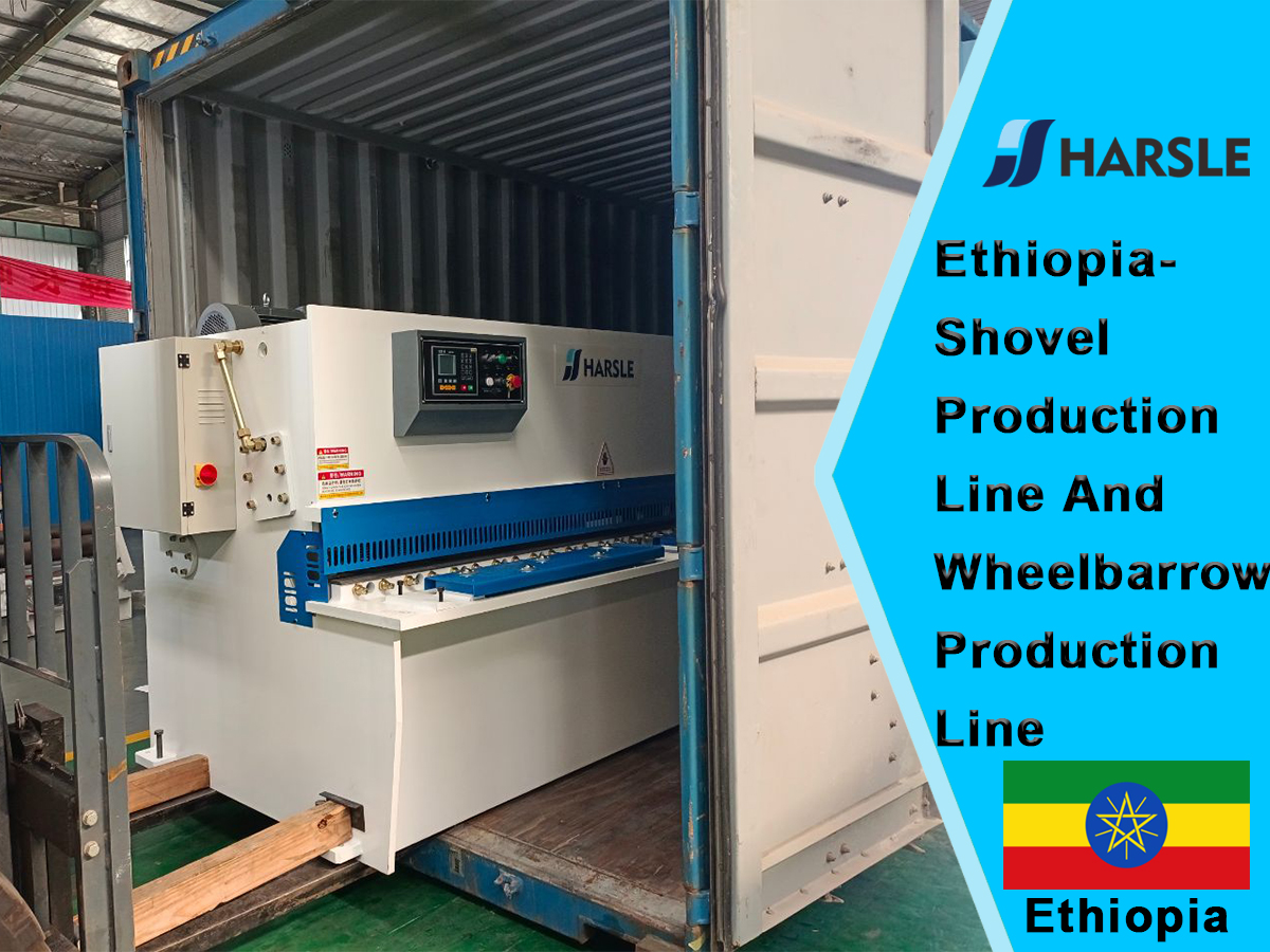 Linea di produzione dell'Etiopia-Shovel e linea di produzione