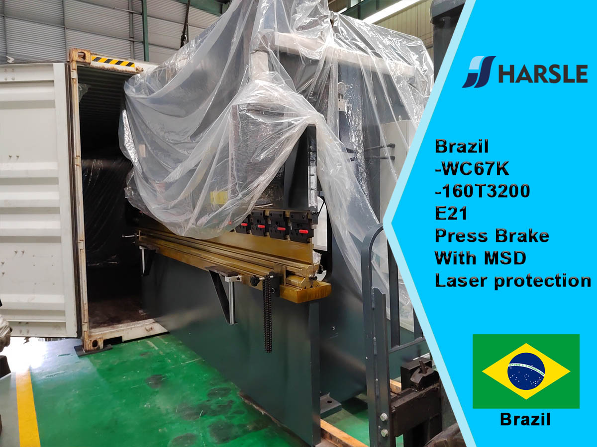 Brasile-WC67K-160T/3200 E21 PRESSO FRENO CON Protezione laser MSD