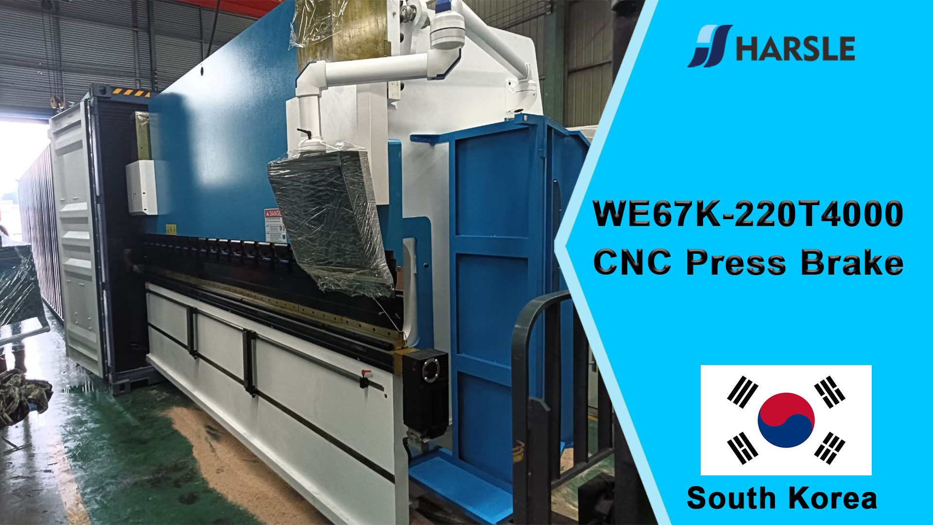 Pressa piegatrice CNC Corea del Sud-WE67K-220T4000