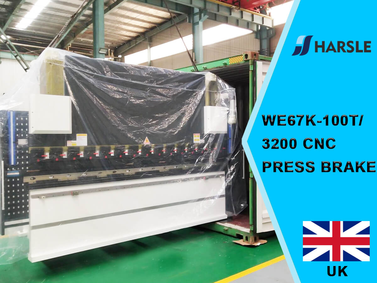 UK-We67K-100T/3200 CNC Pressa freno con DA69T, 8+1 asse