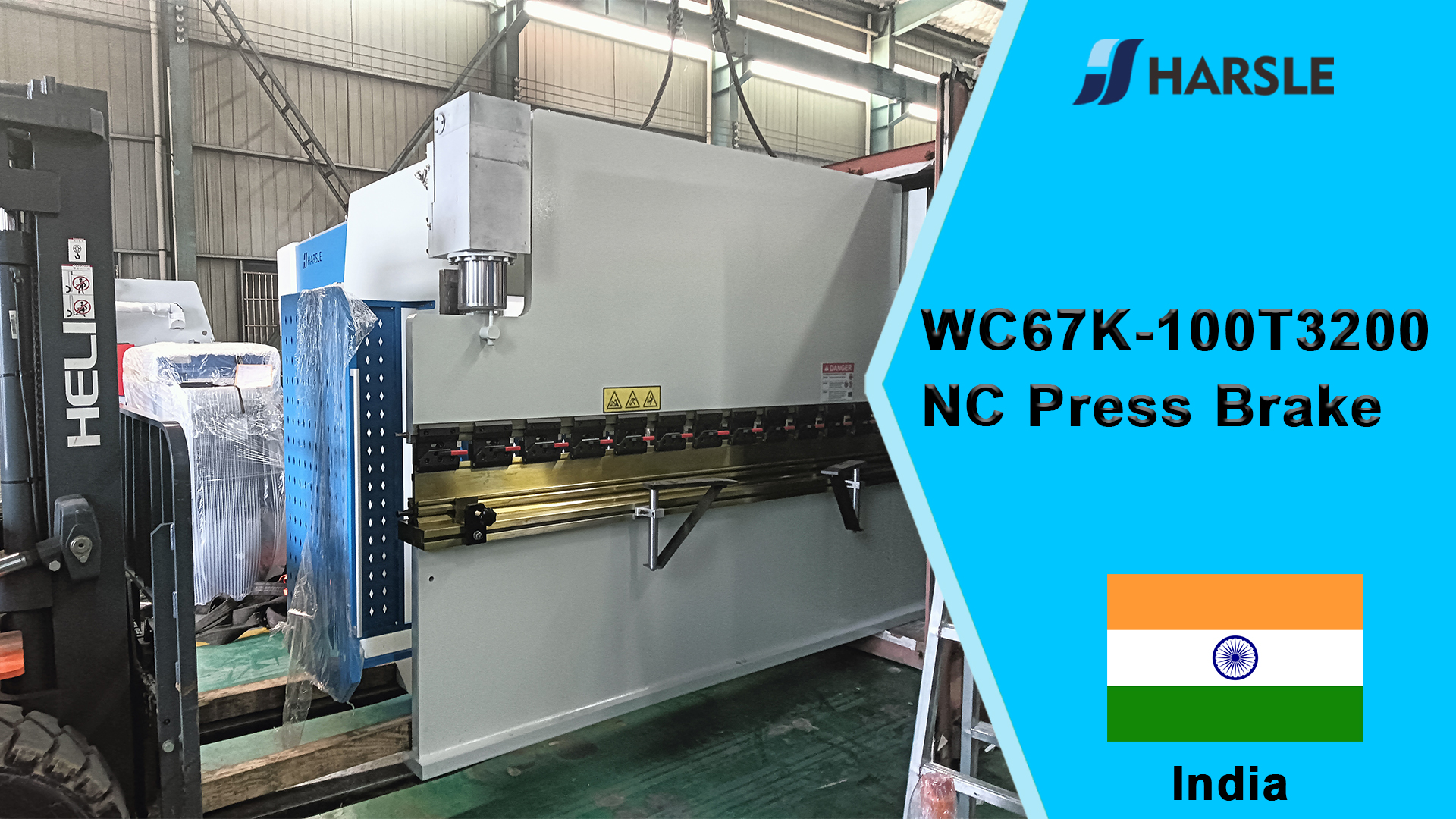 Pressa piegatrice NC India-WC67K-100T3200