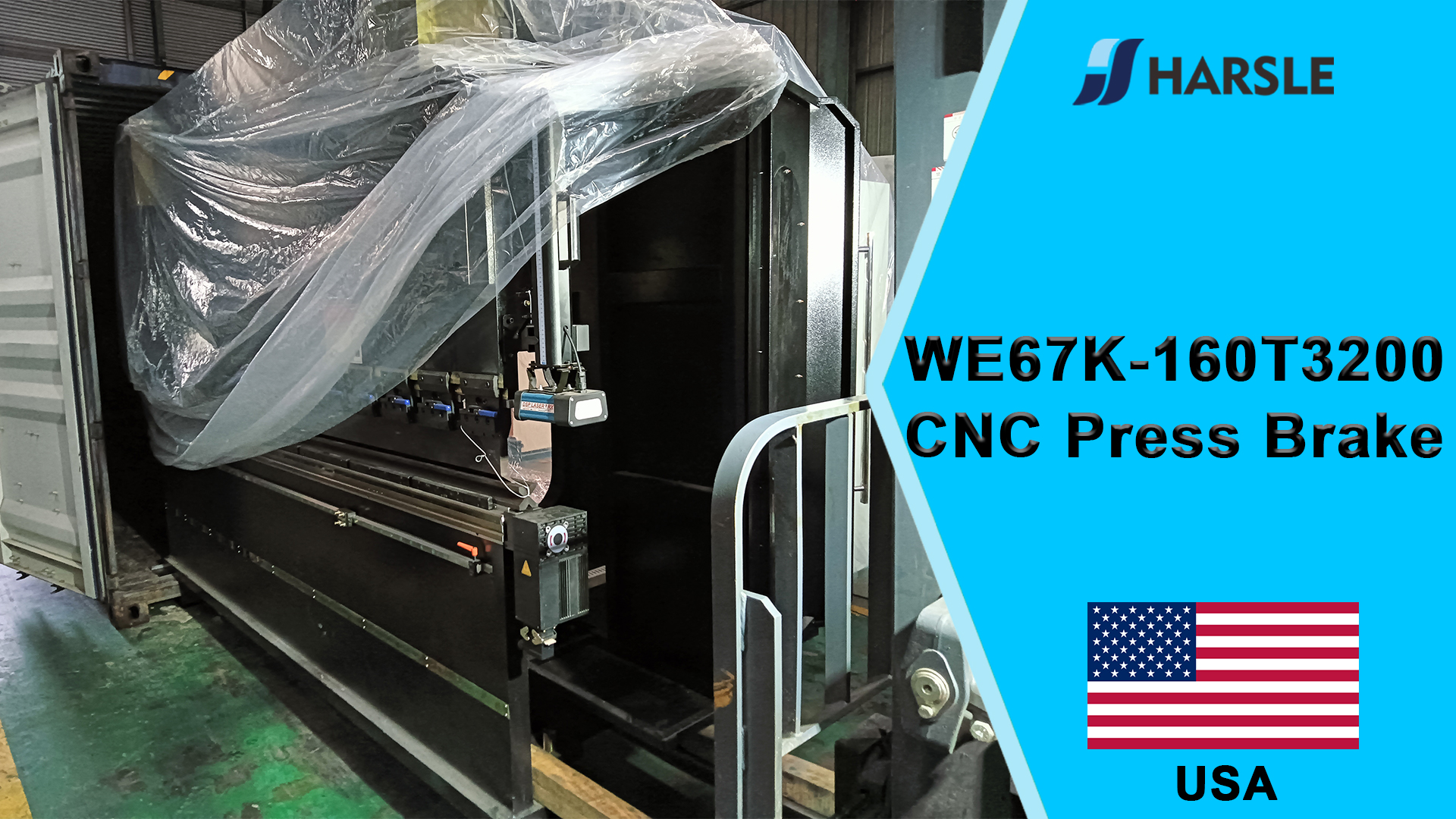 Pressa piegatrice CNC USA-WE67K-160T3200