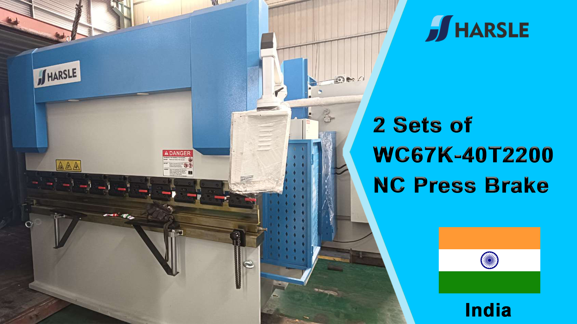 India-2 set di presse piegatrici NC WC67K-40T2200