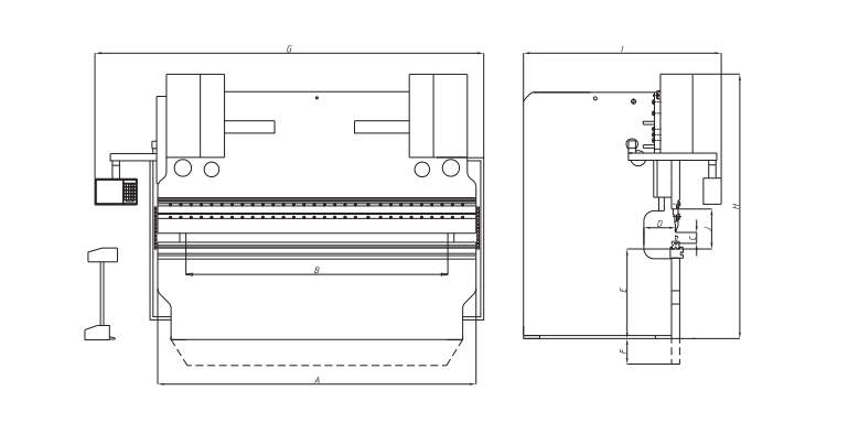 Pressa piegatrice idraulica CNC (2)