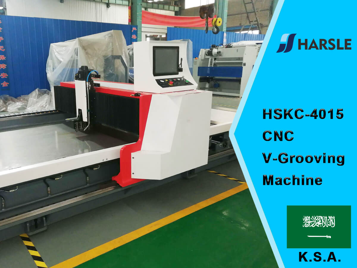 Arabia Saudita-HSKC-4015 CNC V-Grooving Machine