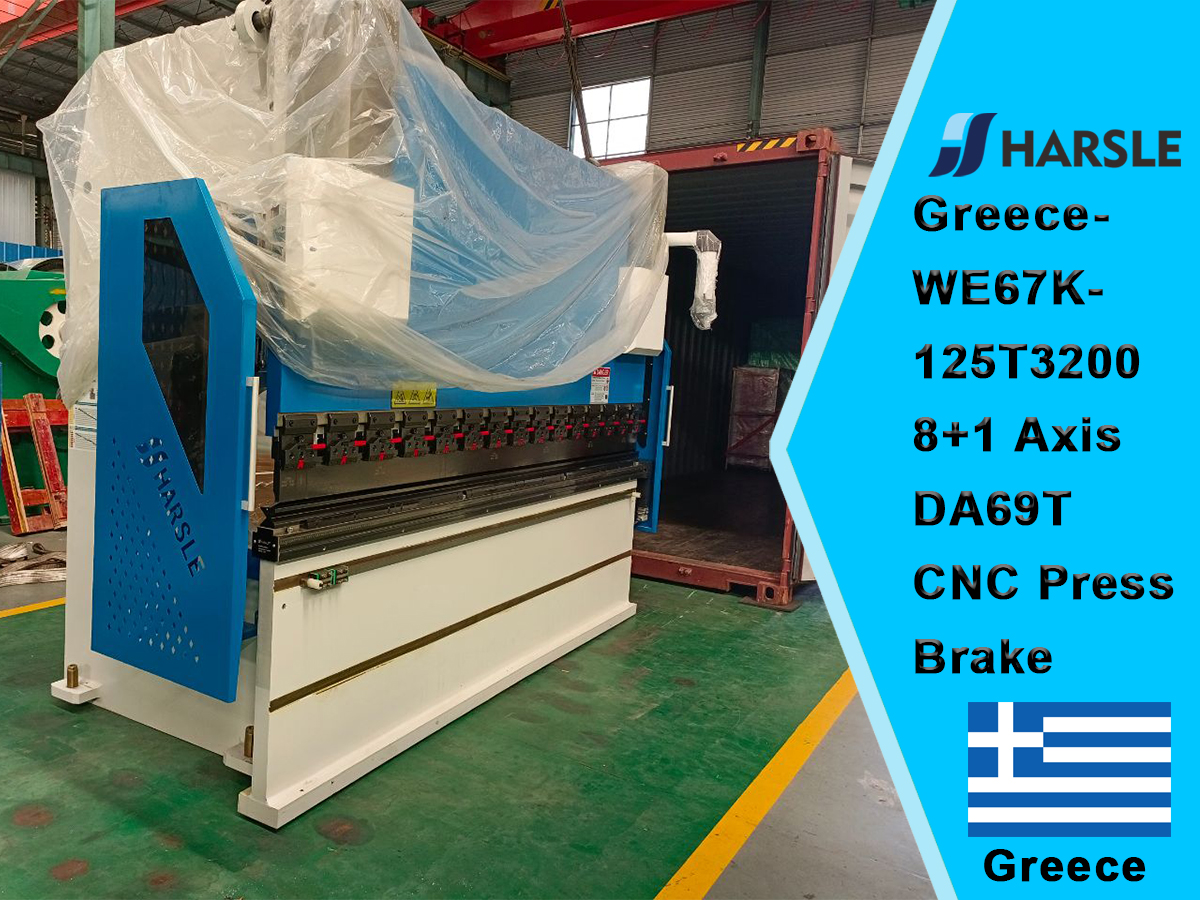 GRECE-WE67K-125T3200 8+1 Asse DA-69T CNC Freno premio CNC 