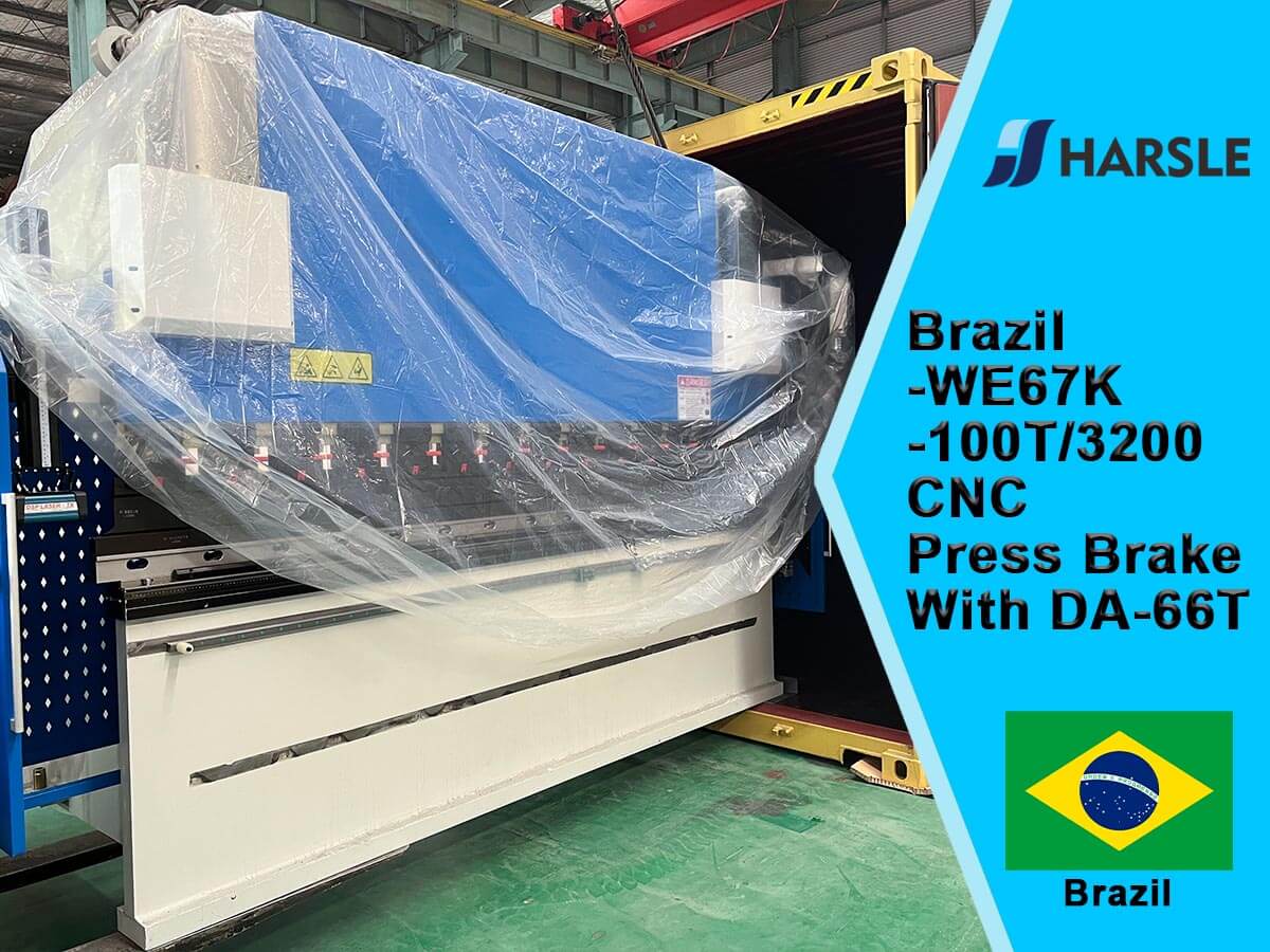 Brasile-We67K-100T/3200 CNC Press Brake con DA-66T