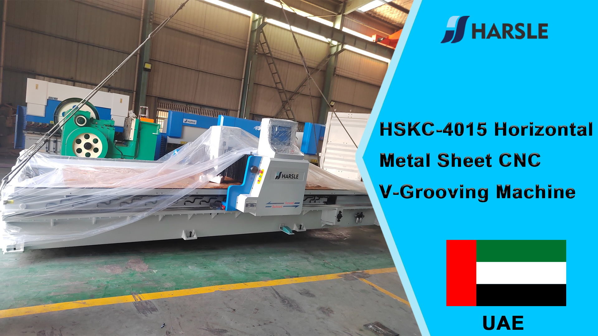 UAE-HSKC-4015 Macchina per scanalatura a V CNC orizzontale per lamiera