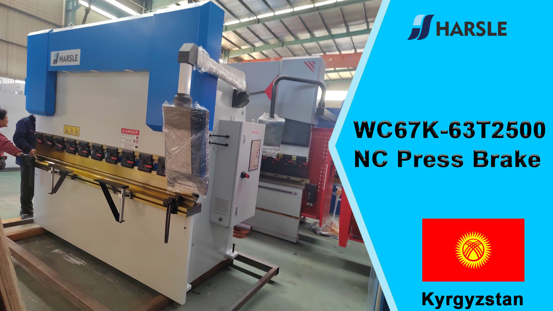 Kirghizistan-WC67K-63T2500 Pressa piegatrice NC