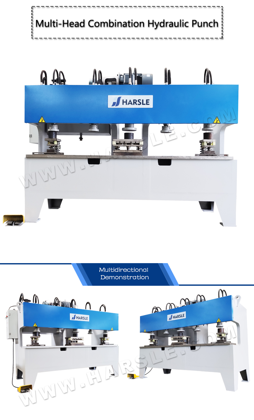 china steel door punching machine