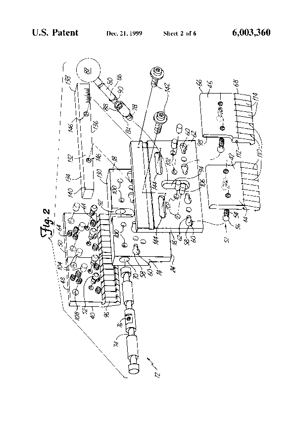 Pressa portautensile del freno (2)