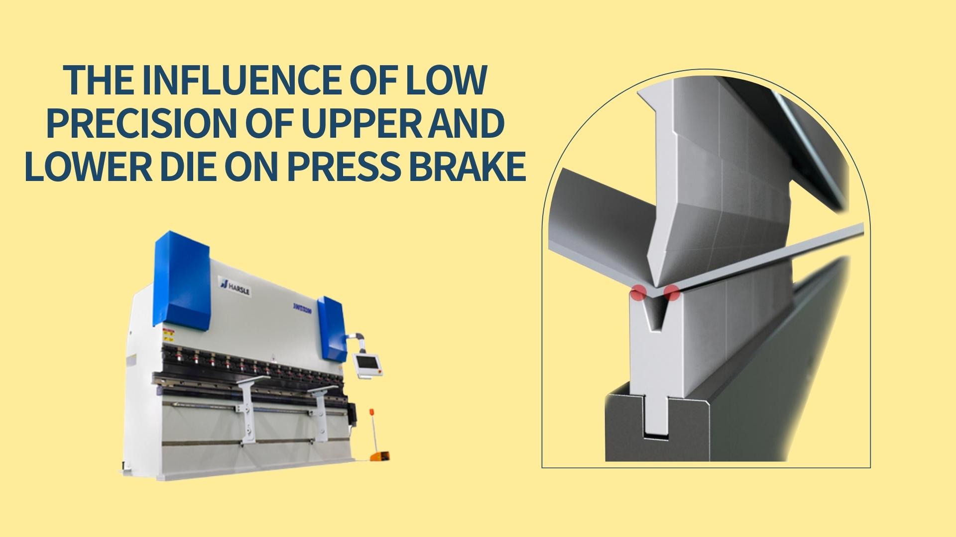 L'influenza della bassa precisione dello stampo superiore e inferiore sulla pressa piegatrice