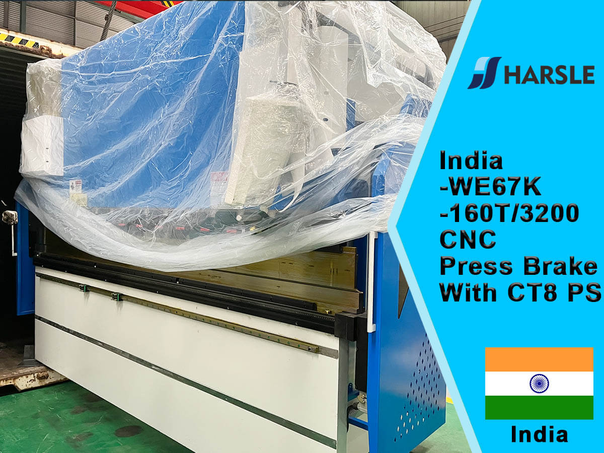 India-We67K-160T/3200 CNC Press Brake con CT8 PS