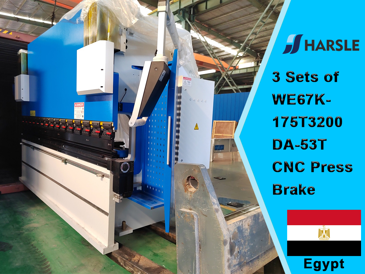 Egitto-3 Set di We67K-175T3200 DA-53T CNC Press Brake