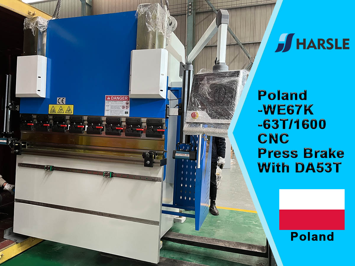 Polonia-We67K-63T/1600 CNC Press Brake con DA53T