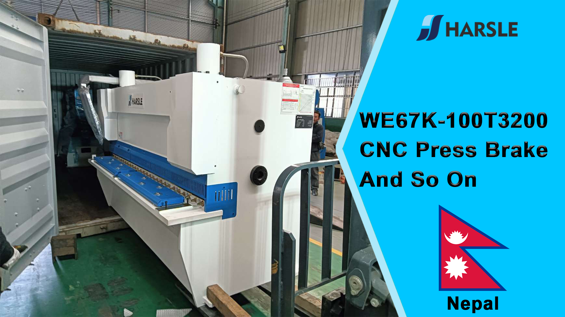 Pressa piegatrice CNC Nepal-WE67K-100T3200 e così via