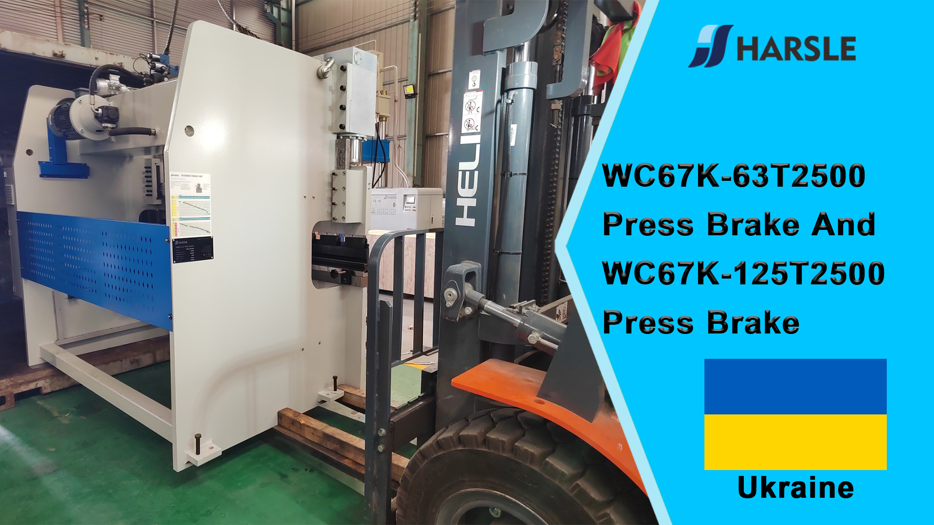 Pressa piegatrice Ucraina-WC67K-63T2500 e pressa piegatrice WC67K-125T2500