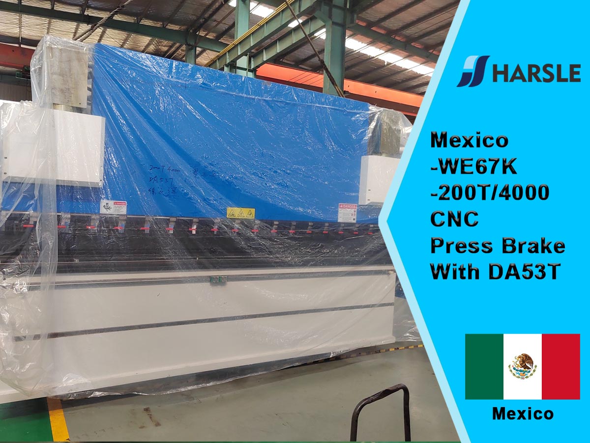 Messico-We67K-200t/4000 CNC Press Brake con DA53T